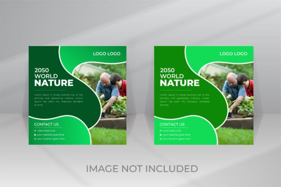 Download Nature Social Media Post Template - Social media post Collection