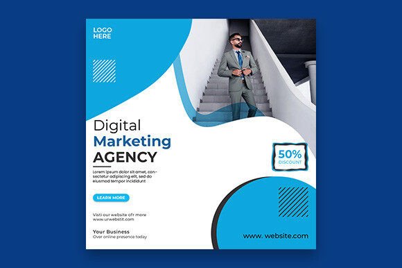 Download Digital Marketing Social Media Post - Social media post Collection
