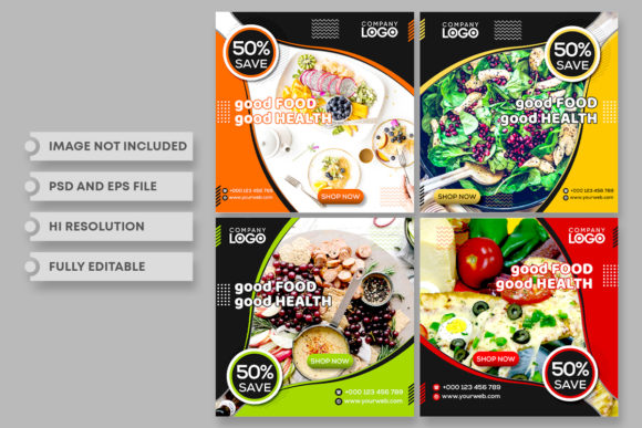 Download Social Media Post Template Graphics - Social media post Collection