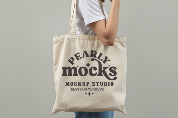 Download Natural Canvas Tote Bag Mockup 40 - Premium Bundle